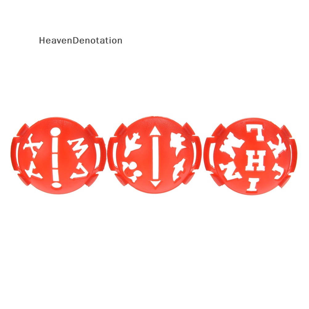 [HeavenDenotation] 6in1 Penanda Penanda Penanda Garis Bola Golf Menggambar Tanda Penyelarasan Alat Tanda HDV