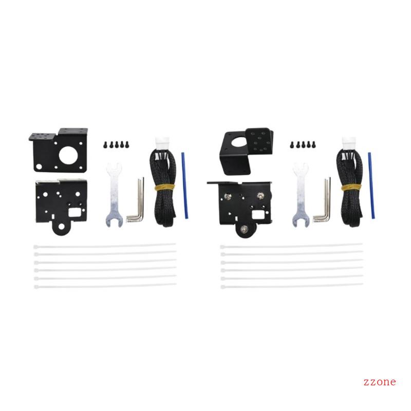 Zzz 3D Printer Aksesori Extruder Back Support Plat Metal Dengan Pulley Hotend Extrusion Backplane Untuk Ender3