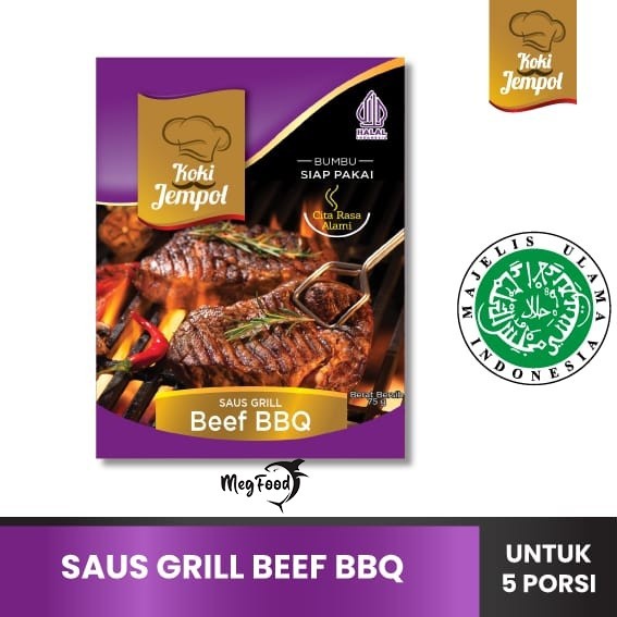 

Koki Jempol Saus Grill Beef Barbeque Marinasi 75g