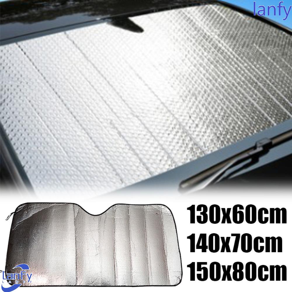 Lanfy Car Sunshade Car Protection High Quality Rainproof Peredam Panas Auto Curtain Kerai Perlindungan Uv Shelter Dari Angin Mobil Jendela Depan Kerai