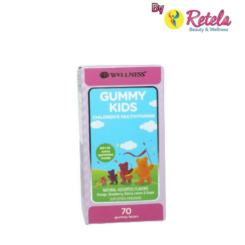 WELLNESS GUMMY KIDS 1 BOTOL ISI 70 GUMMY