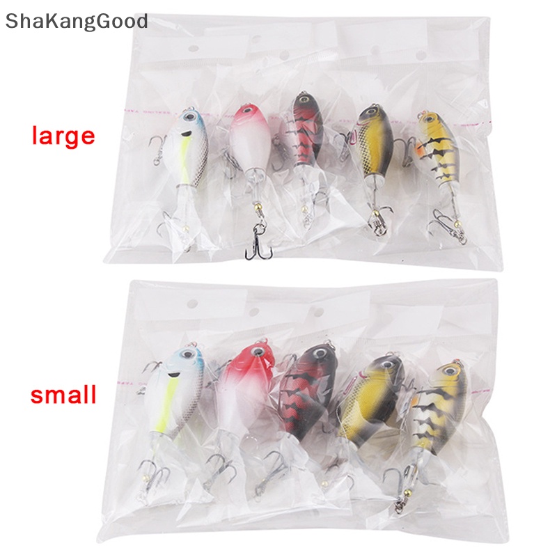 Skid New Little Fatty Propeller Noise Umpan Palsu Air Traktor Jalan Sub 11.5g /16g - Dilengkapi Dengan Tiga Kait Yang Diperkuat SKK