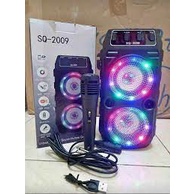 SPEAKER BLUETOOTH PLUS MIC KARAOKE YD SQ 2009 JY /SPEAKER PORTABLE