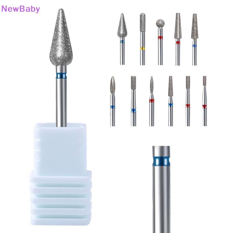 Newbaby Diamond Nail Drill Bits Alat Pembersih Kutikula Manicure Pedicure Remover ID