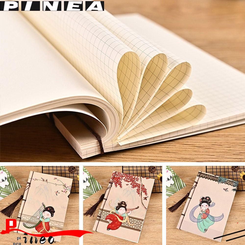 Nanas Alat Tulis Notebook Gaya Cina Retro Vintage Kosong Notepad