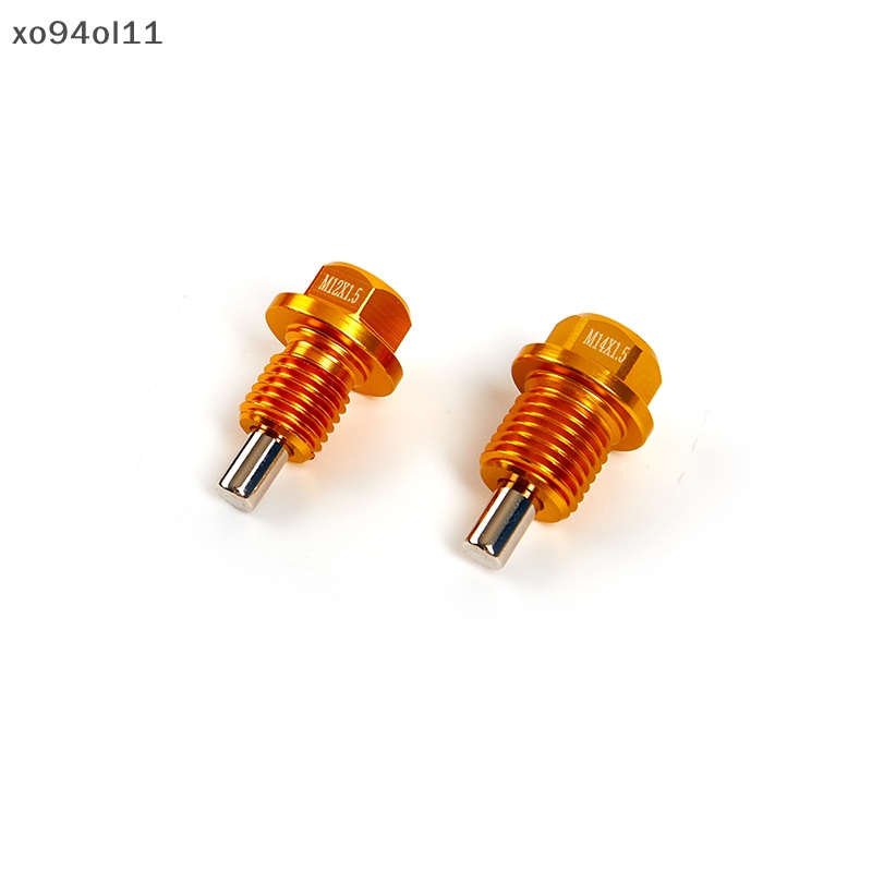 Xo Titanium Alloy M12 M14*1.5MM Mesin Dress Up Magnetik Oli Sump Drain Plug Nut OL