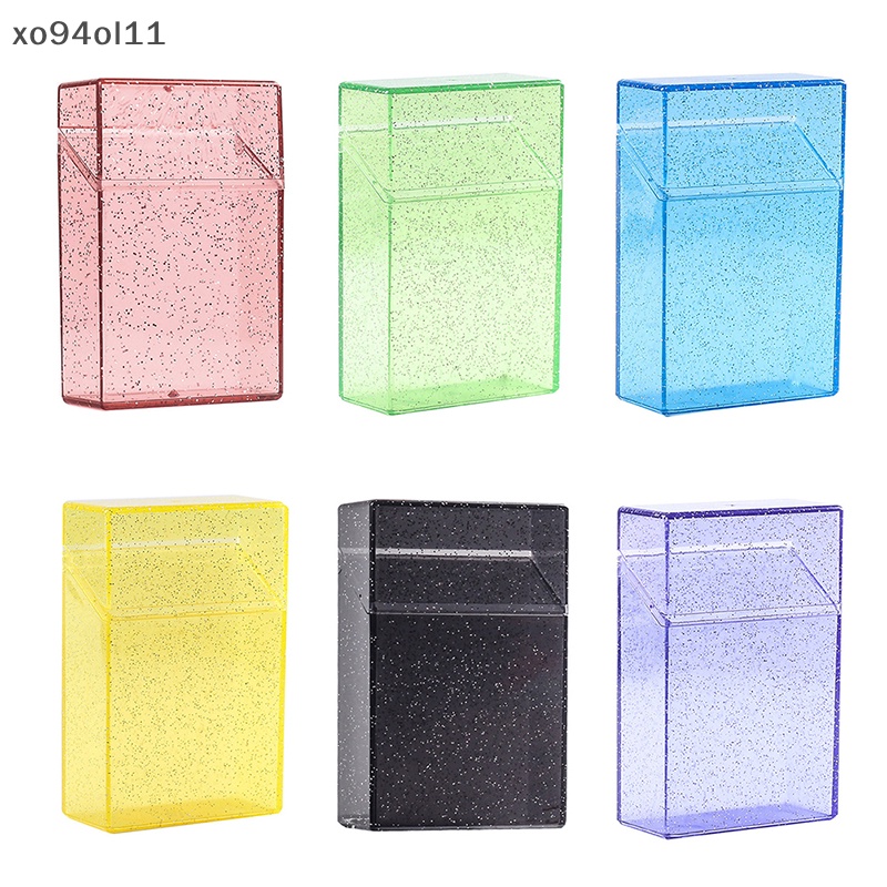 Xo Kotak Penyimpanan Transparan 3inch Kawaii Stationery Blingbling Photo Card Holder Box Case Container Idol Albumes Photo Storage Box OL