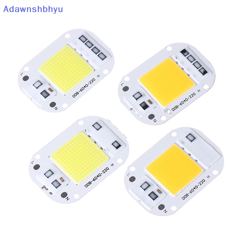 Adhyu LED chip 20W 30W 50W AC 220V smart COB lamp beads Lampu LED Tanpa driver DIY ID