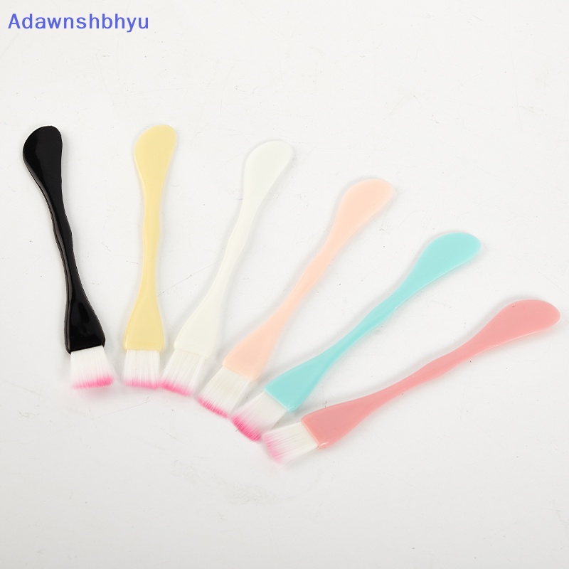 Adhyu 155mm Masker Wajah Tongkat Pengaduk Masker Mata Plastik Stick DIY Masker Makeup Brush ID