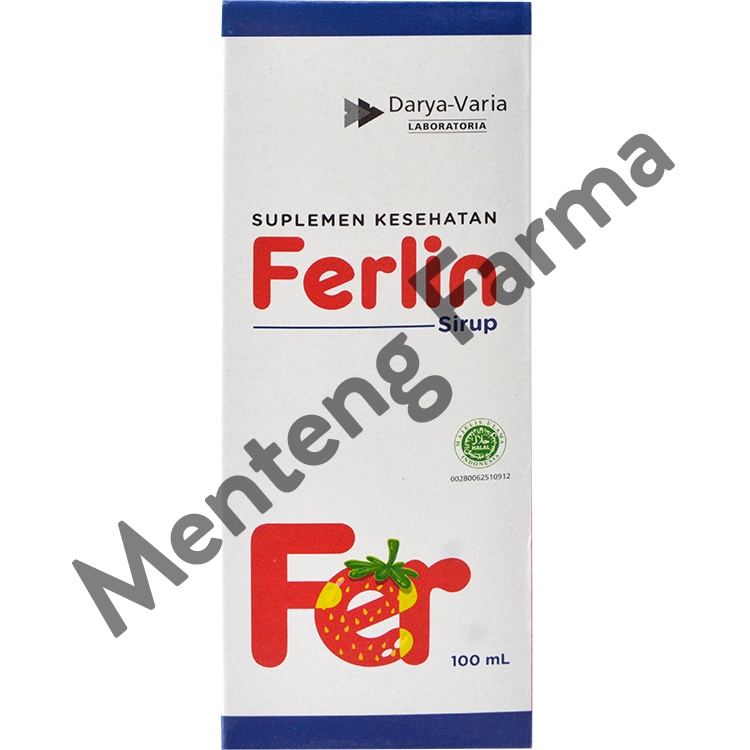 Ferlin Sirup 100 ml - Suplemen Kesehatan Anak