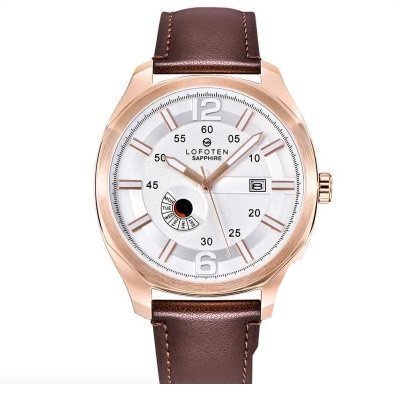 LOFOTEN Jam Tangan Pria F-6508M Stainless Steel Original Watch