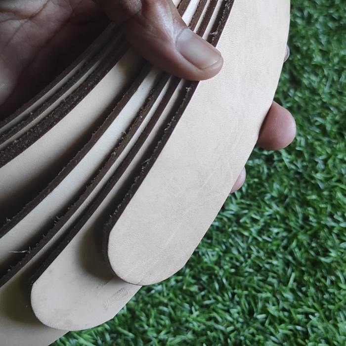 Premium Veg Tan Leather Belt – 100% Genuine Full Grain, Durable & Timeless Men’s Belt