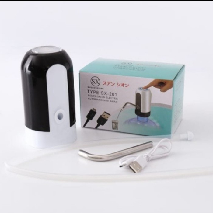 Pompa Galon LED SX 201 Dispenser Air USB