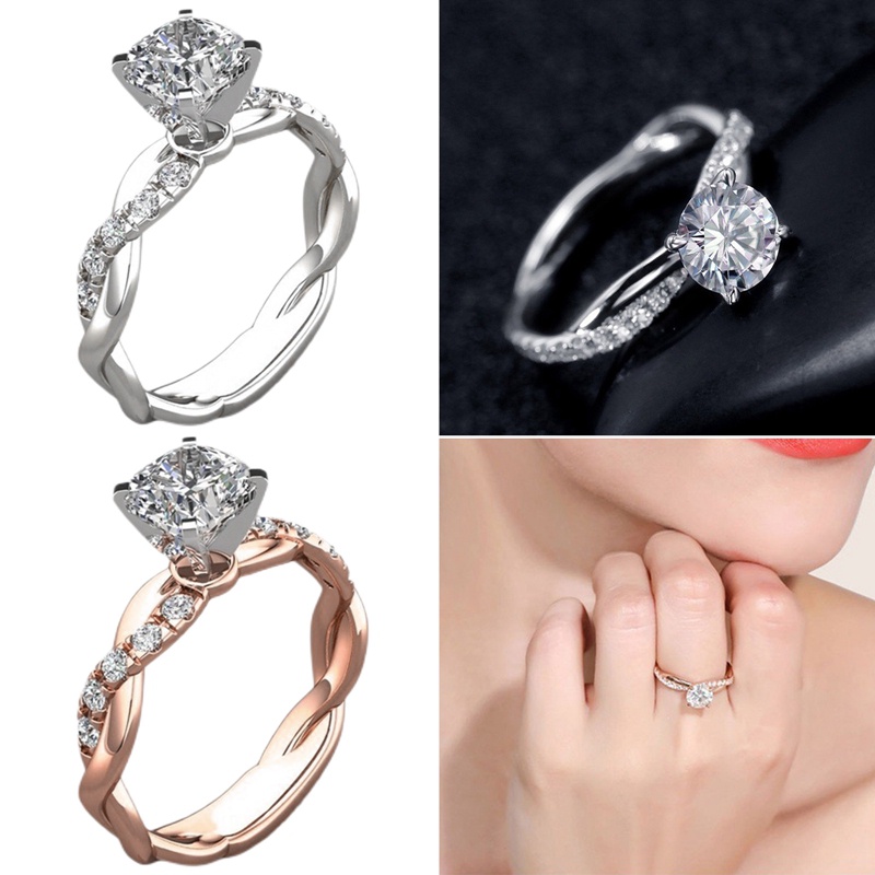 Cincin Janji Cincin Berlian Cincin Kawin Grosir Perhiasan Korea