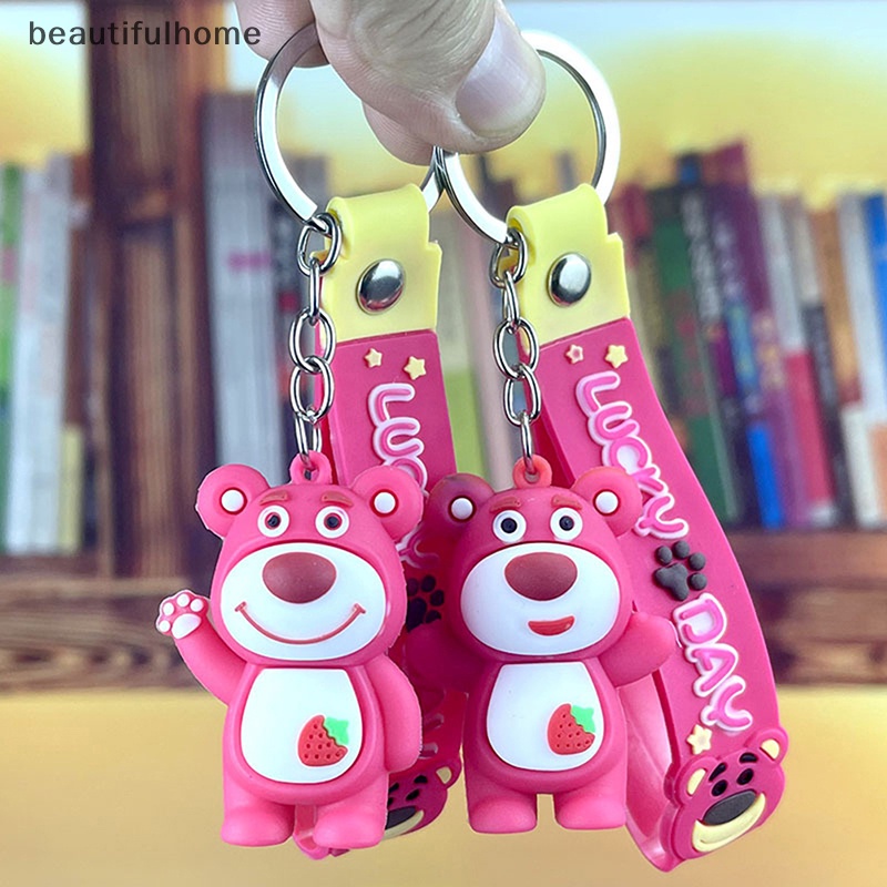 {beautifulhome} Creative Toy Story Anime Figure Manyo Keyring Ornaments Kartun Boneka Lucu Tas Gantungan Kunci Mobil Liontin Aksesoris Anak Hadiah.