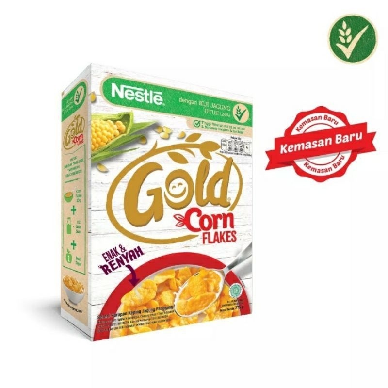 

Promo NESTLE CORN FLAKES GOLD 275GRAM [Bisa COD]