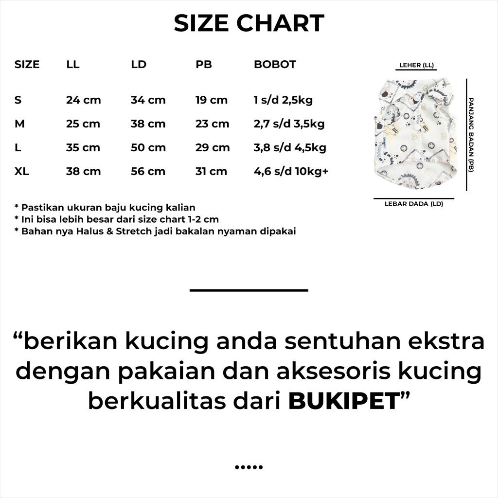 baju kucing anjing kelinci monyet lucu cowok cewek aksesoris hewan kecil - AQUABERRY SHIRT SERIES