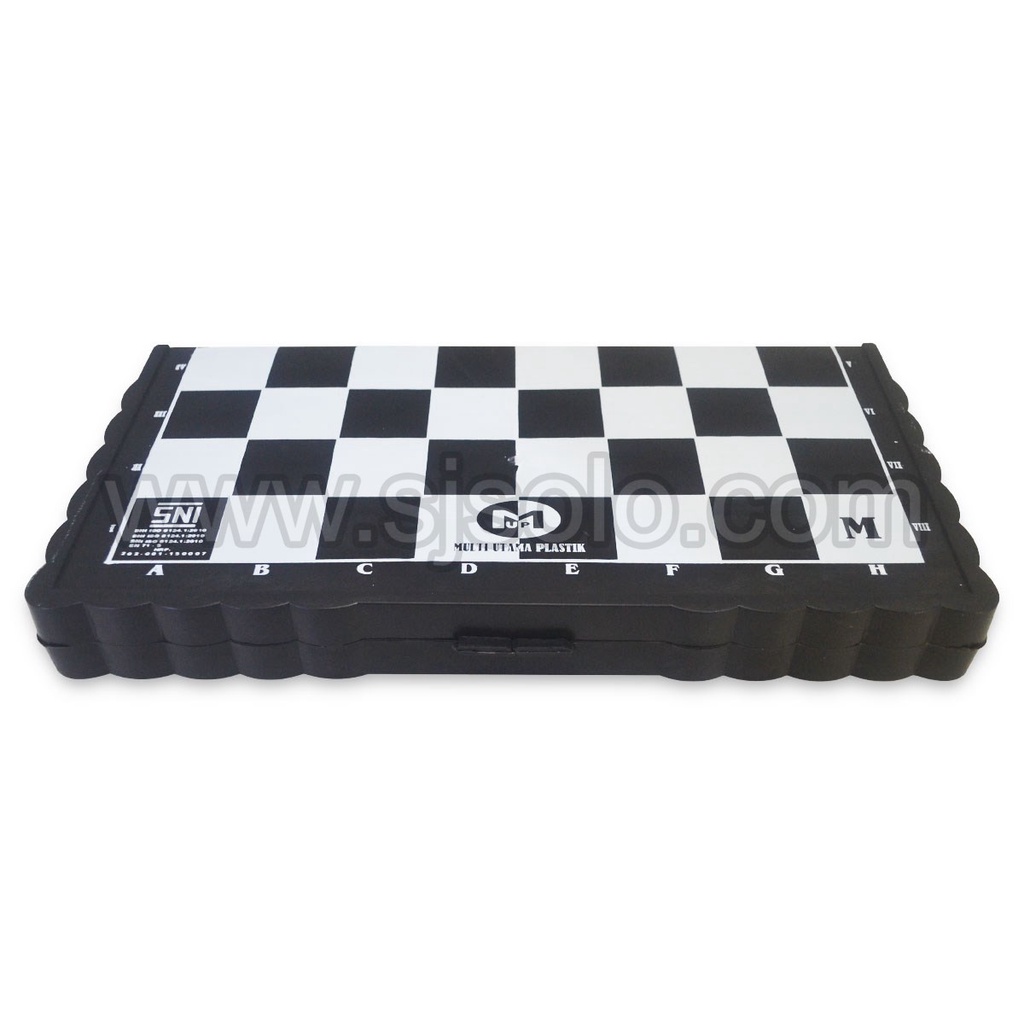 PAPAN CATUR PLASTIK  MUP Papan Catur Plastik Lipat