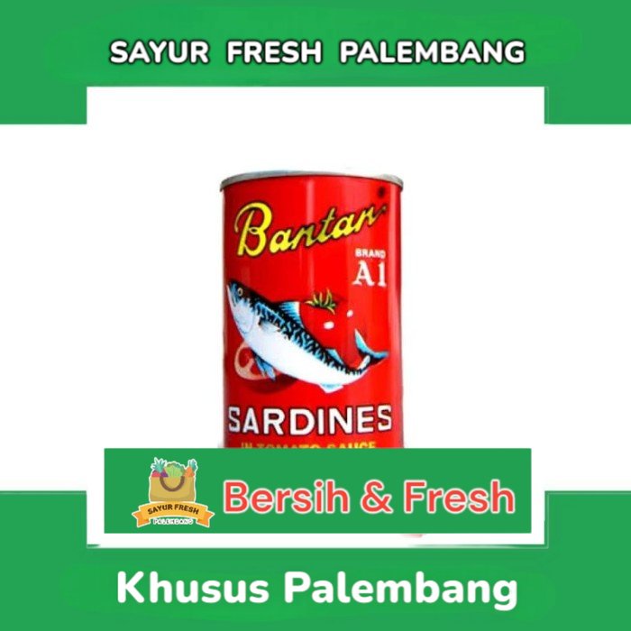 

Bantan Sardines Saus Tomat - Sayur Fresh Pasar Perum