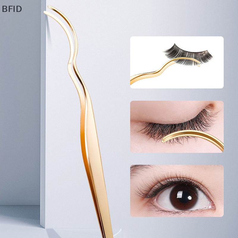 [BFID] Klip Bulu Mata Palsu Penjepit Bulu Mata Aplikator Eye Lash Aid Forcep Tools [ID]