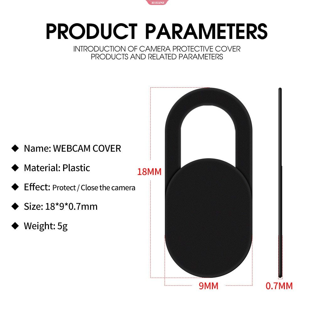 Webcam Stiker Kamera Privasi Penutup Pelindung Slider Handphone Len Occlusion Slider Laptop Webcam Cover Phone Antispy Cover [ZXL]