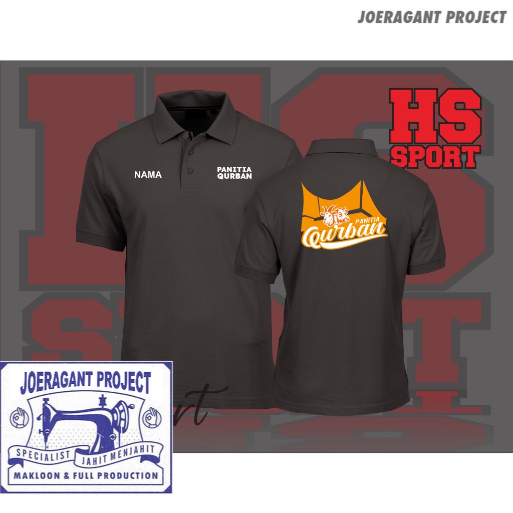 POLO PANITIA QURBAN - BAJU POLO PANITIA QURBAN - BAJU POLO KERAH TSHIRT