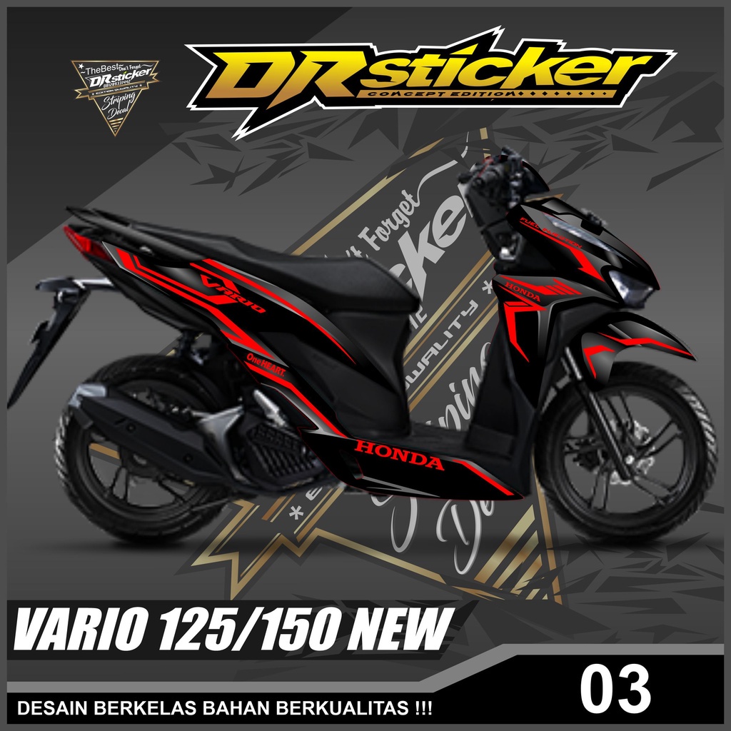 Sticker Cutting - Cutting Motor Sticker Cutting Motor VARIO 125/150 NEW