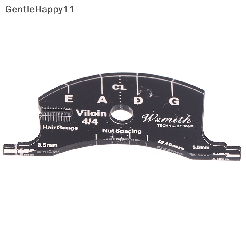 Gentlehappy Violin Bridges al Mold Template 4/4alat Perbaikan Jembatan Biola id