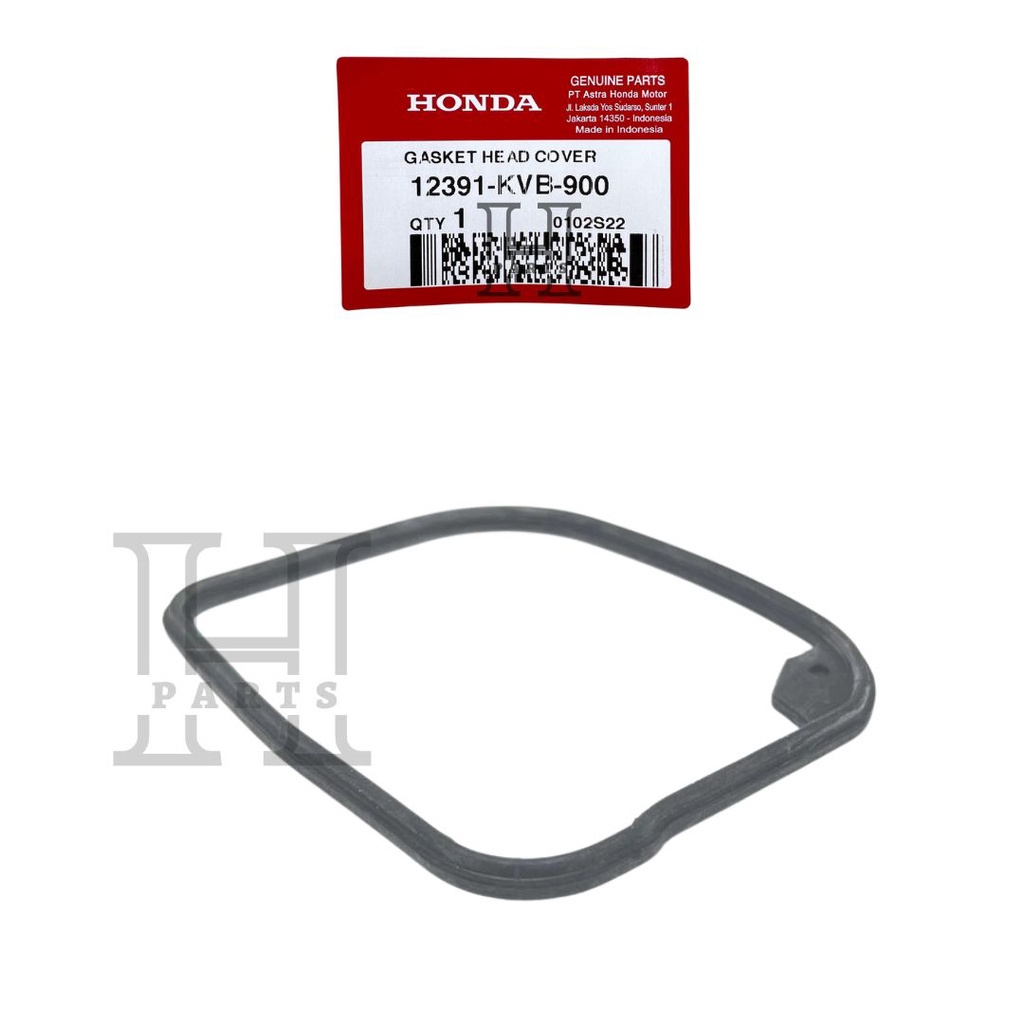 KARET SEAL HEAD GASKET HEAD COVER VARIO 110 KARBURATOR 12391-KVB-900 ASLI ORIGINAL AHM HGP HONDA