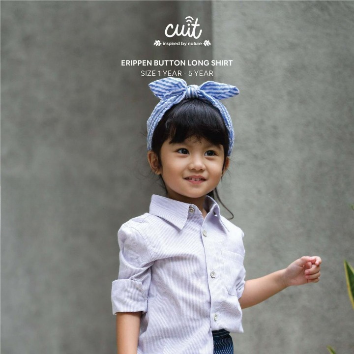 Cuit Baby Erippen Button Long Shirt | Kemeja Anak