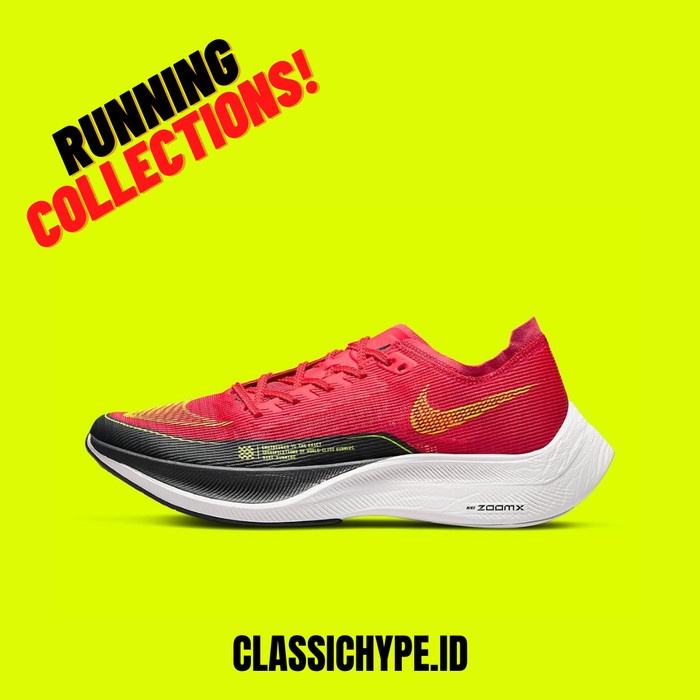 NIKE ZOOMX VAPORFLY NEXT%2 RED 100% ORIGINAL