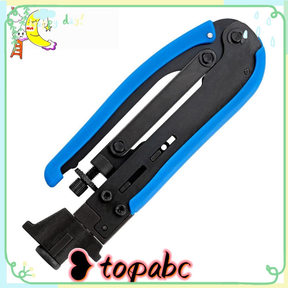 TOP Tang Crimping Alat Kompres Multifungsi TV Crimper Tool Kabel Coaxial