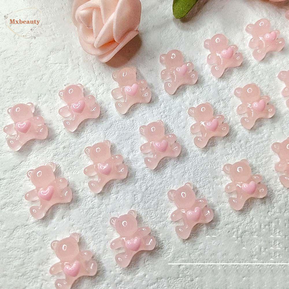 MXBEAUTY 3d Pesona Kuku Lucu DIY Gaya Jepang Manicure Nail Jewelry Aksesoris Kuku Nail Resin Dekorasi