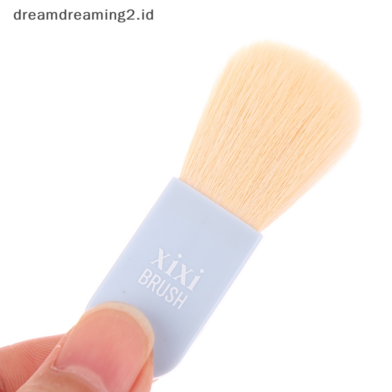 (drea) 6pcs Set Kuas Makeup Wanita Mini Travel Portable Brush Concealer Lembut Dengan Kotak //