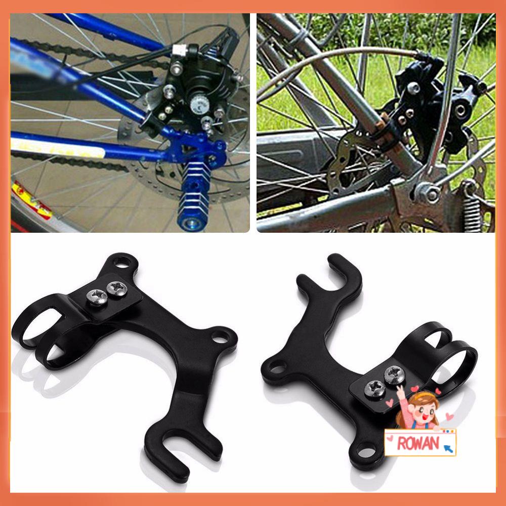 R-FLOWER Bracket Modifikasi Aksesoris Outdoor Gunung Frame Khusus Adapter Sepeda Disc Brake