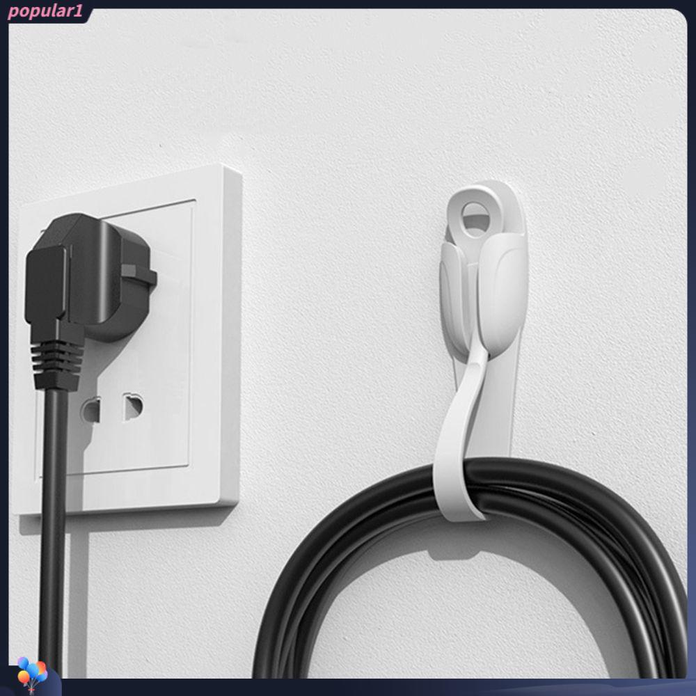POPULAR Popular Cord Organizer Tidy Universal Cable Cord Holders Organizer Tempat Penyimpanan Kait Bungkus Kabel