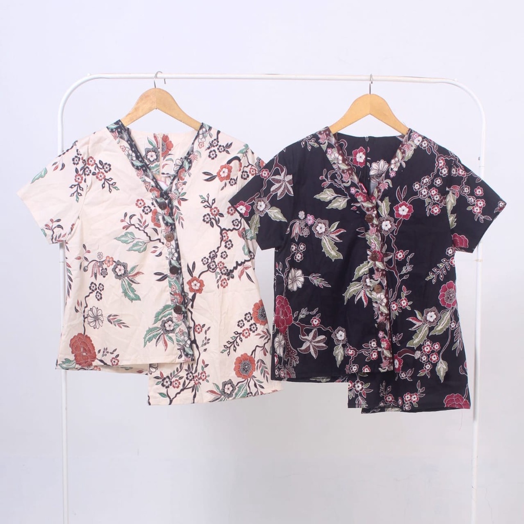 Evercloth Bubble Blouse Wanita Atasan Wanita Atasan Wanita Blouse