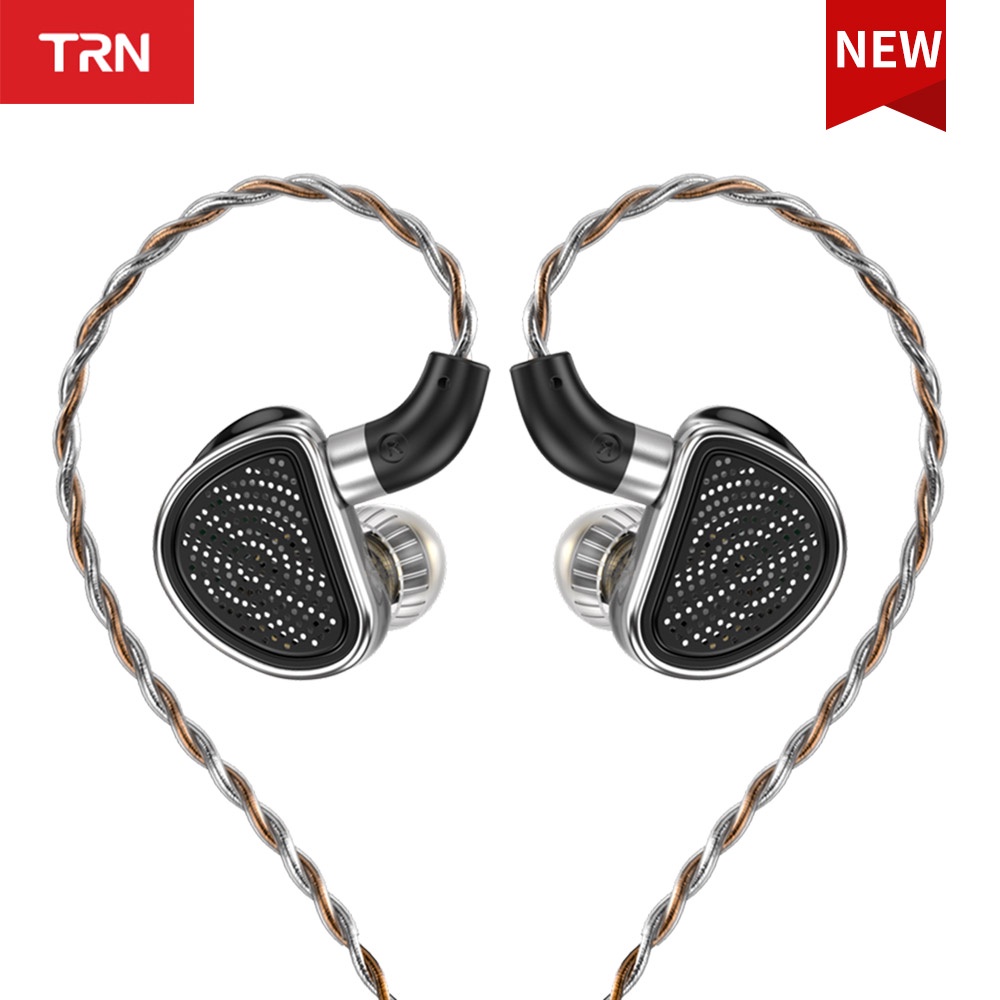 Trn TA4 2BA +2DD Knowles Hybrid in-Ear Earphone Headphone HiFi Bass Suara Daya Serap Tinggi Untuk Smartphone PC