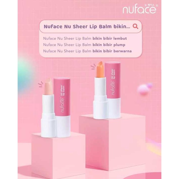NUFACE Nu Sheer Lip Balm