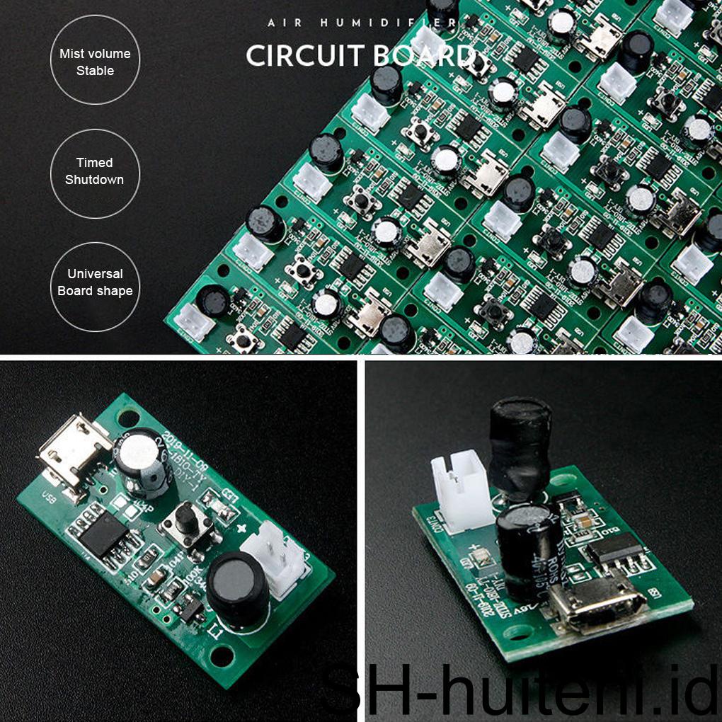 Papan Modul Humidifier Atomisasi Plat Sirkuit Terintegrasi Driver Maker Timing Switch Gasket Converter Supply