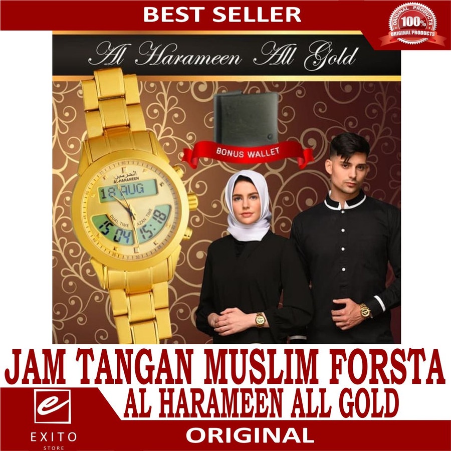 Jam Tangan Forsta Al Harameen All Gold
