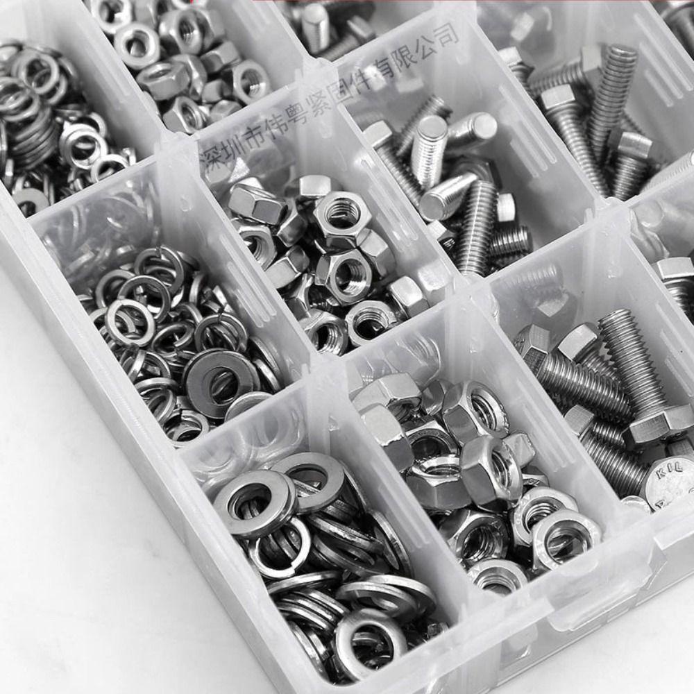 620PCS Flat &amp; Lock Washers Assortment, 3 Types 13