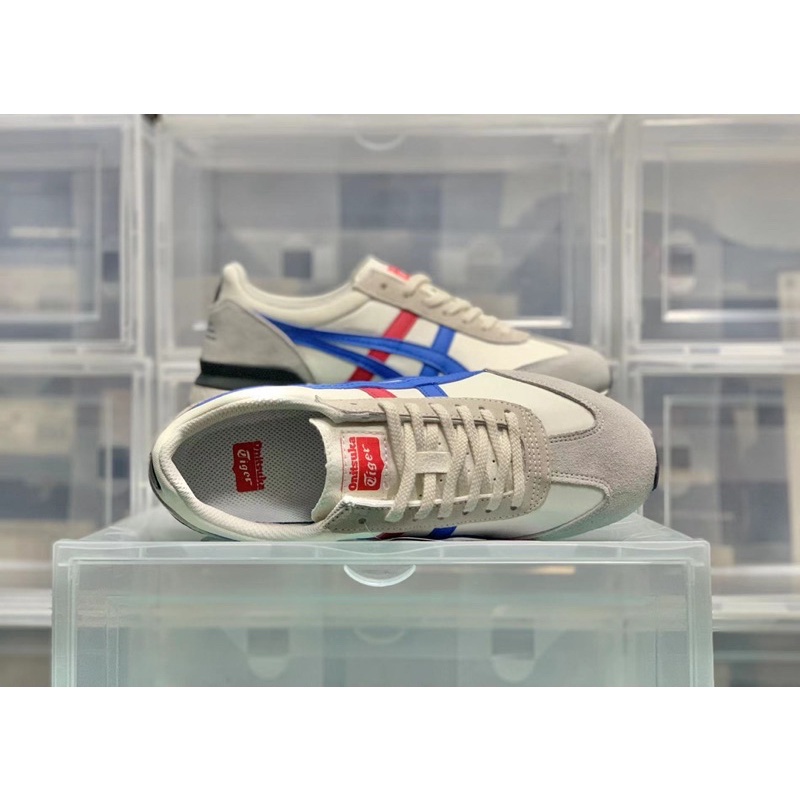 Sepatu Onitsuka Tiger California 78 Ex Cream / Directoire Blue Free Paperbag