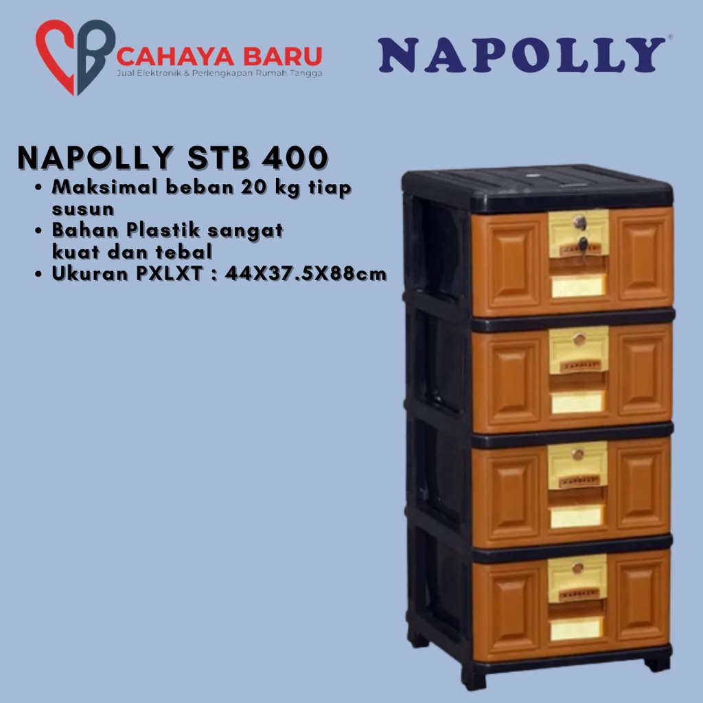 NAPOLLY LEMARI LACI STB 400 | NPLY LACI STB 400