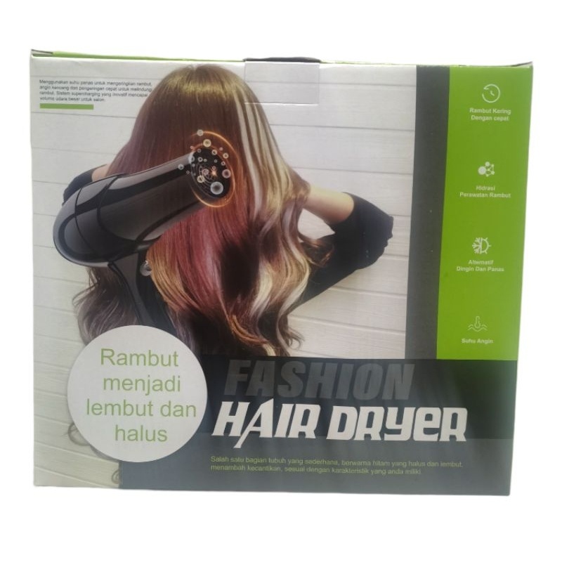 Hair dryer JUMBO Alat Pengering Multifungsi Free Sisir + fokus pengering