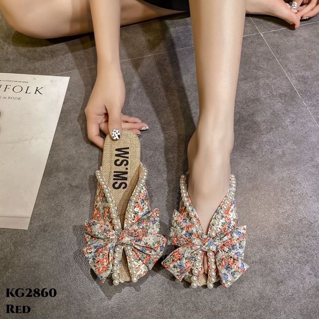 PRF Sandal Flat Slippers Fashion Korea KG2860
