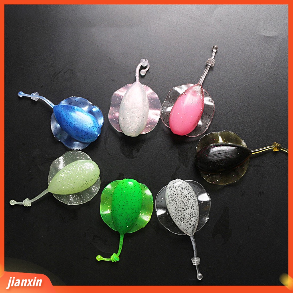 (In Stock) 9cm /13.8g Umpan Pancing T-tail Simulasi Warna Cerah Sequin Melar Universal Luminous Buatan Silikon Lembut Umpan Skate Ray Untuk Outdoor