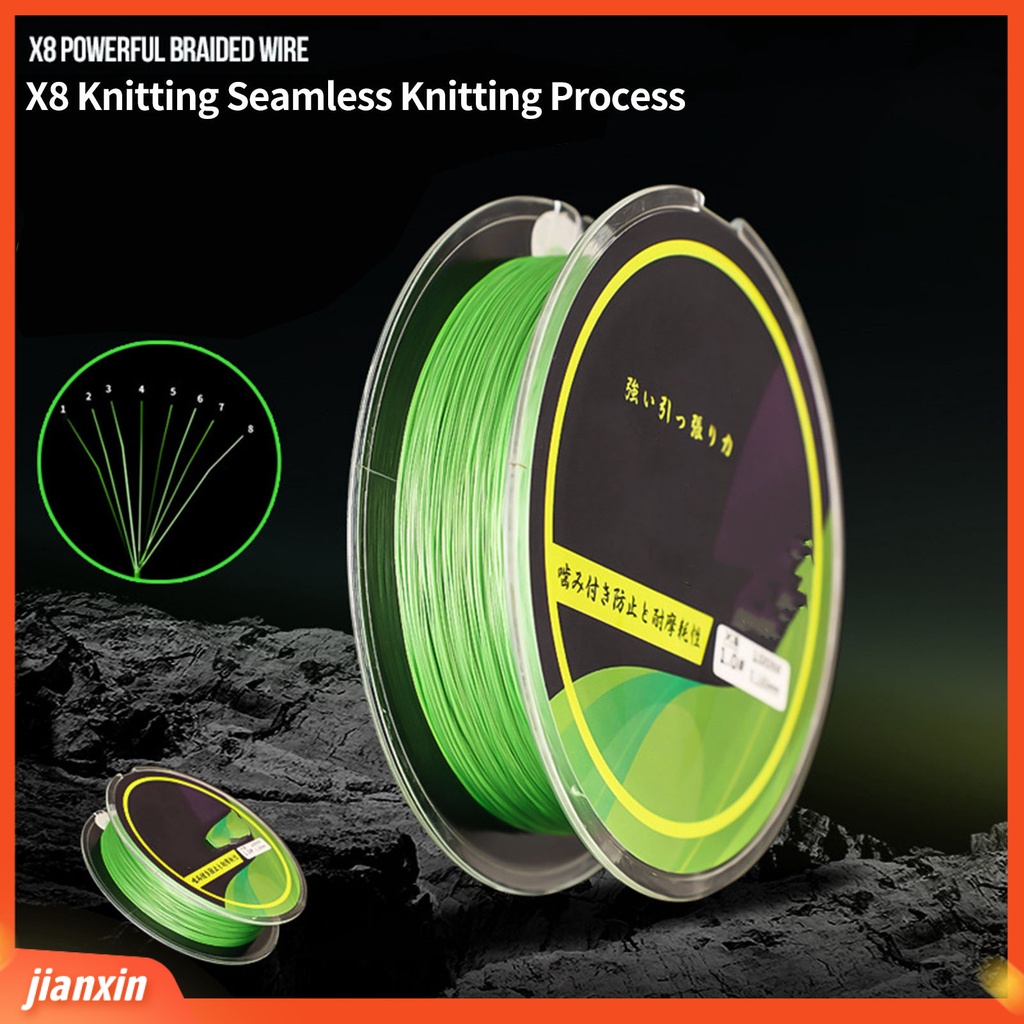 (In Stock) 1rol 100m Angling Line Halus Density Daya Tarik Kuat Cepat Masuk Air Memancing8 Braided Super Strong Lure Line Fishing Gear