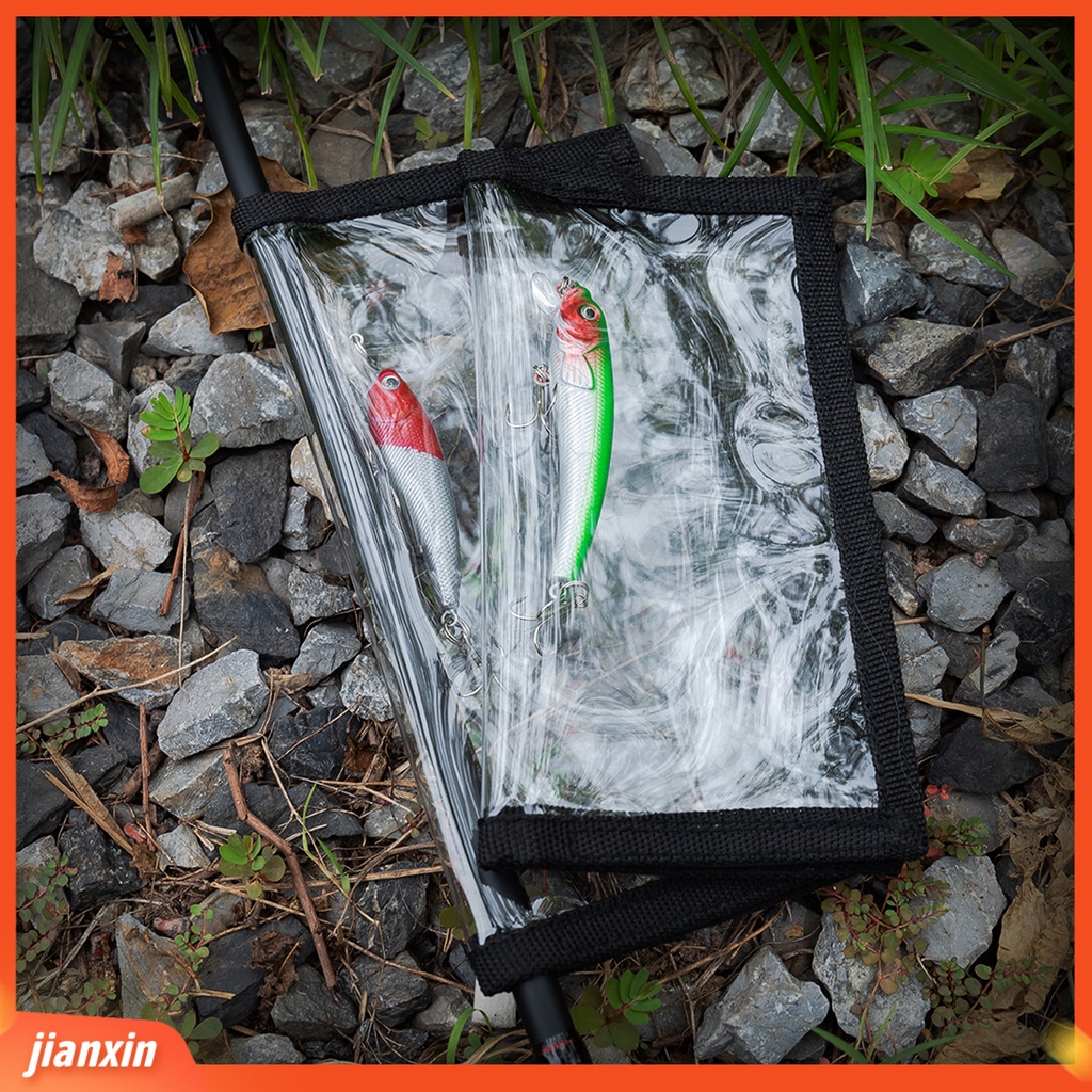 (In Stock) Penutup Umpan Pancing Elastis Tape Pengikat Transparan Tahan Air Visible PVC Fishing Tackle Lure Protector Outdoor Angling