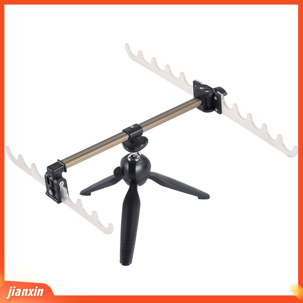 (In Stock) Portable Luminous Ice Fishing Rod Bracket Holder Alat Pancing Tiang Ikan Stand Tackle